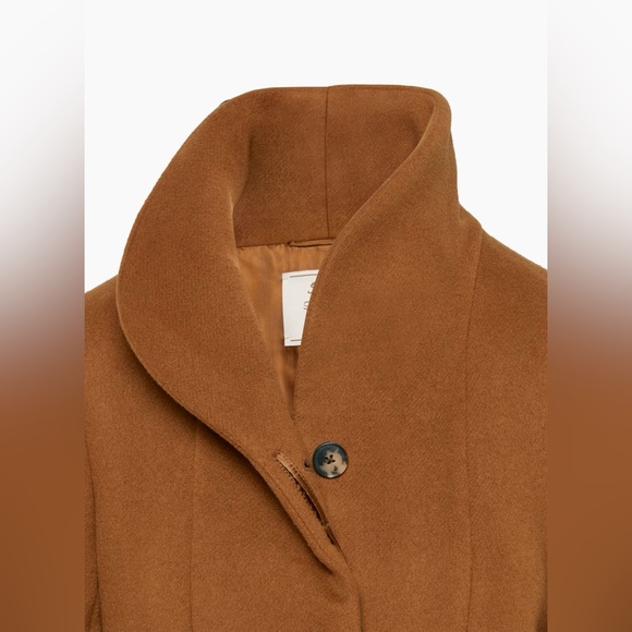 Wilfred Cocoon Coat – Size XS (Colour: Cigar) - Picture 14 of 14